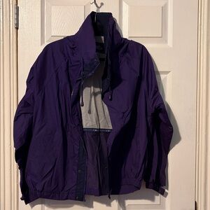 Purple Windbreaker Jacket